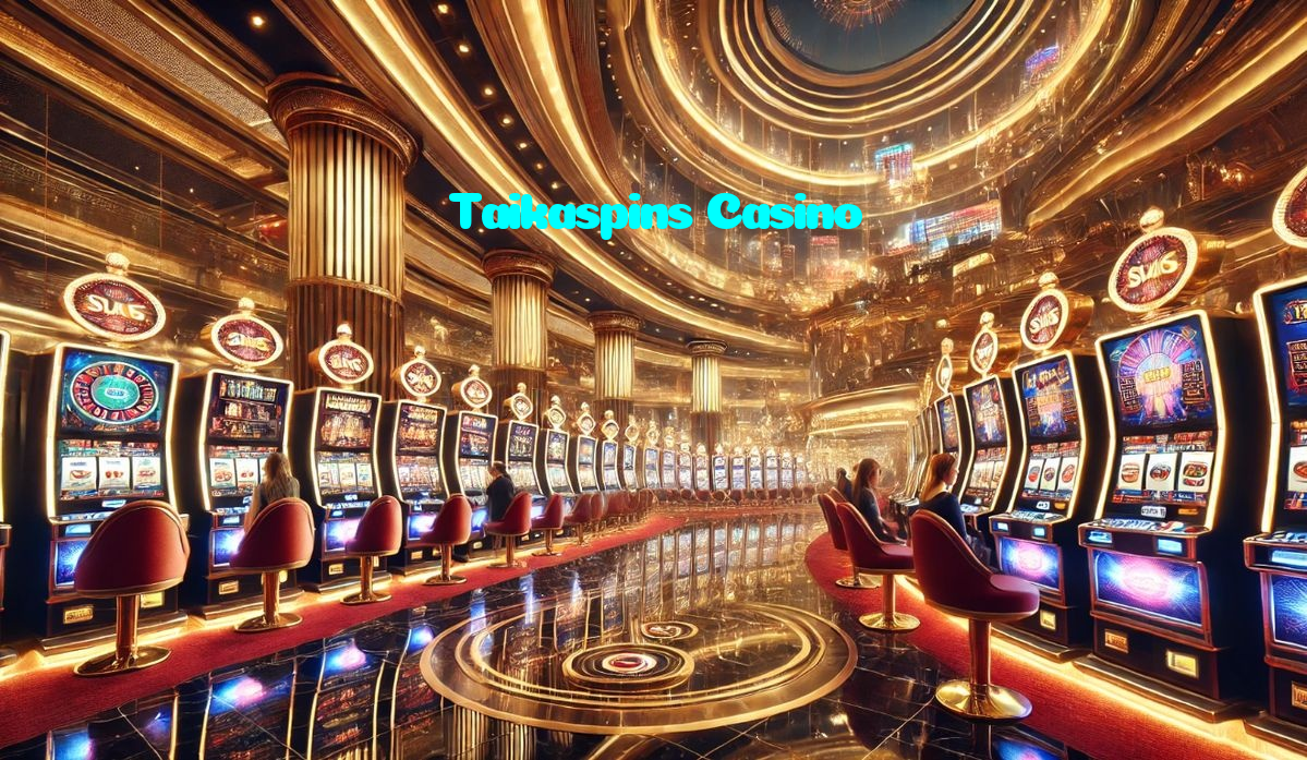 Taikaspins Casino casino presented on mobile device in Pakistan with slots and live games